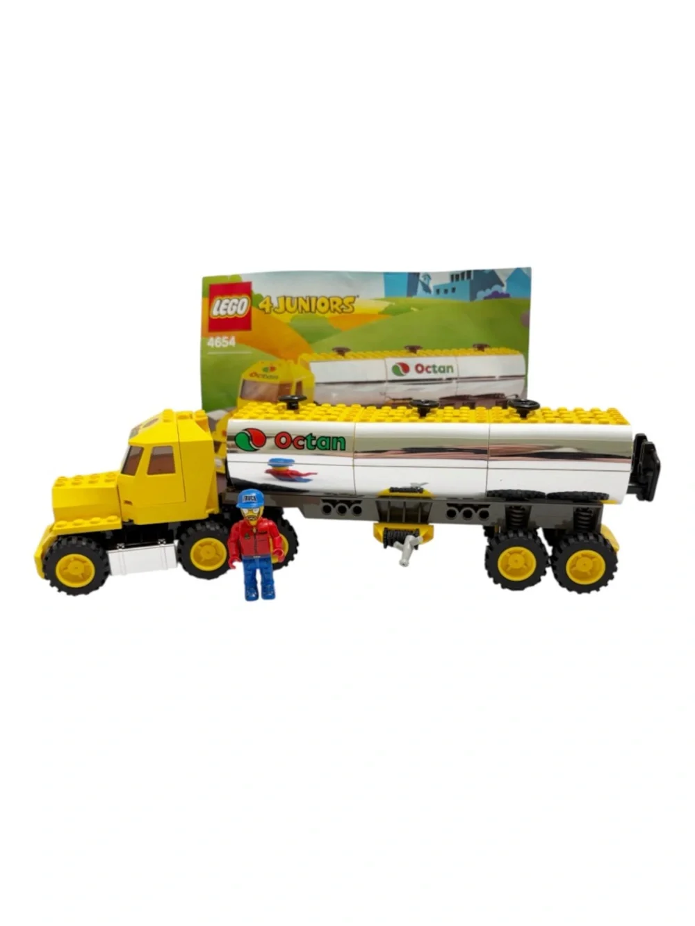 LEGO | Vintage 4 Juniors Octan Tanker Truck Complete Set 4654 LEGO City Rare